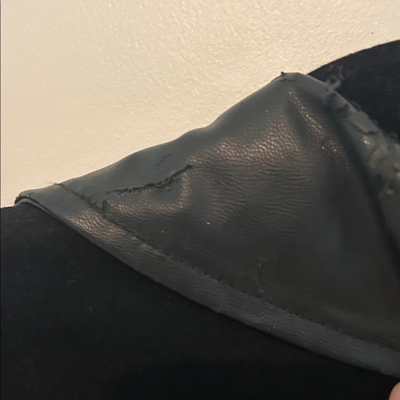 Forever 21 Black Leather Fringe Jacket - Picture 10 of 16